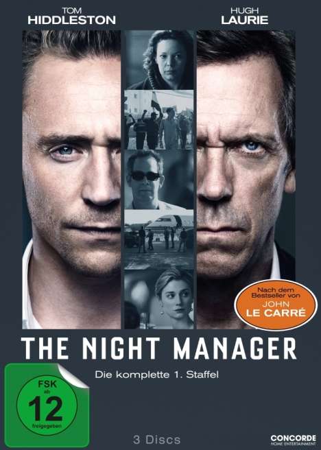 The Night Manager Season 1, 3 DVDs