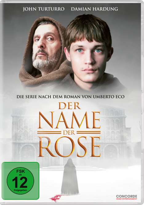 Der Name der Rose (TV-Serie), 3 DVDs
