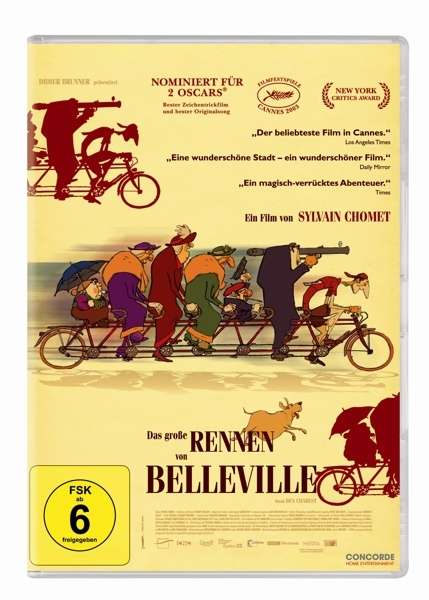 Das große Rennen von Belleville, DVD