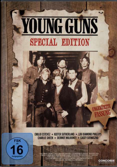 Young Guns (Special Edition), DVD