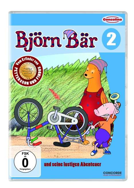 Björn Bär und seine lustigen Abenteuer Vol.2, DVD
