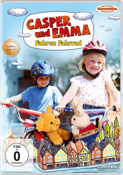 Casper und Emma: Fahren Fahrrad, DVD