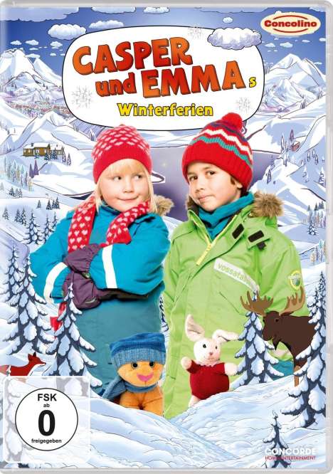 Casper und Emmas Winterferien, DVD