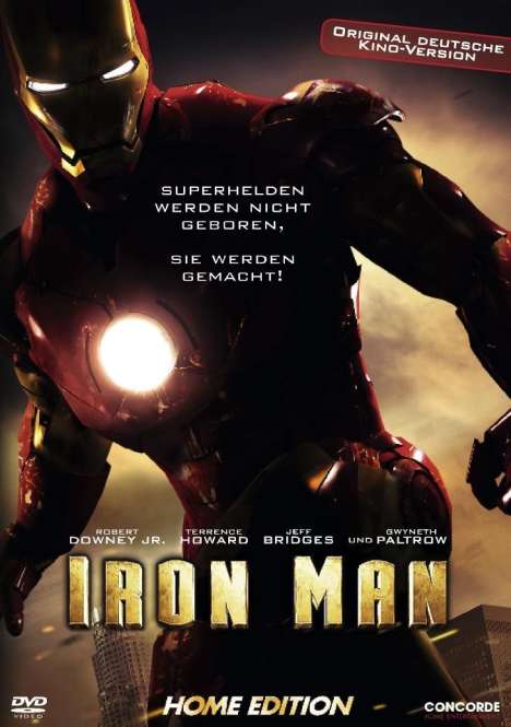 Iron Man (2008), DVD