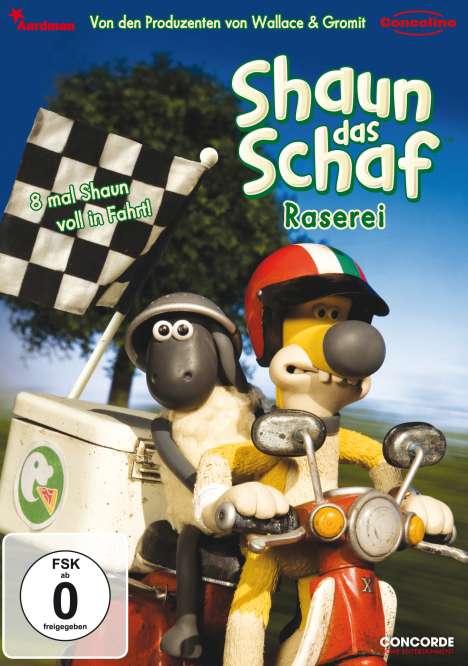 Shaun das Schaf Staffel 2 Vol. 4: Raserei, DVD