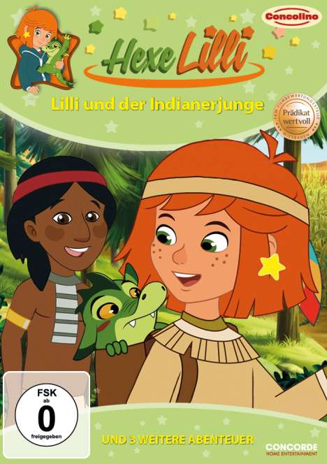 Hexe Lilli - Lilli und der Indianerjunge, DVD
