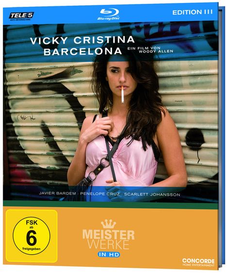 Vicky Cristina Barcelona (Blu-ray), Blu-ray Disc