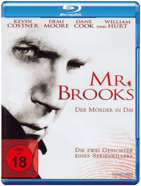 Mr. Brooks - Der Mörder in dir (Blu-ray), Blu-ray Disc