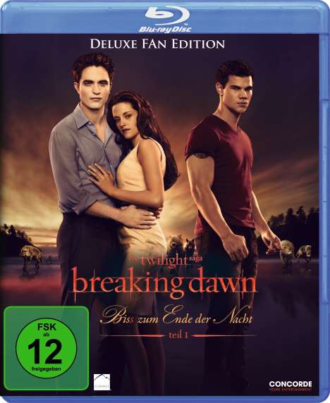Twilight: Breaking Dawn - Bis(s) zum Ende der Nacht Teil 1 (Blu-ray), Blu-ray Disc