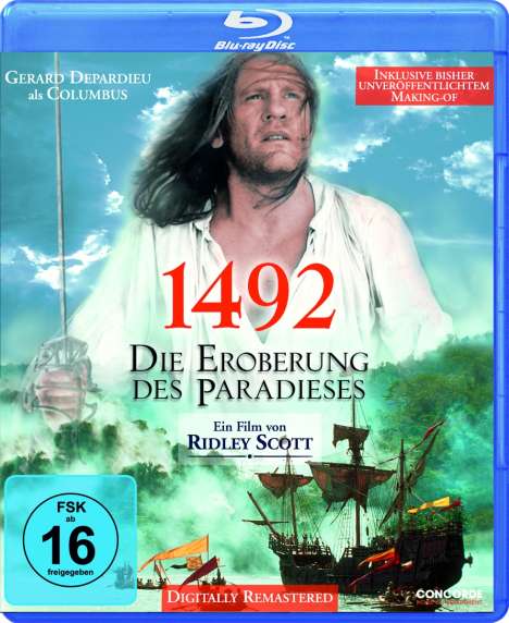 1492 - Die Eroberung des Paradieses (Blu-ray), Blu-ray Disc
