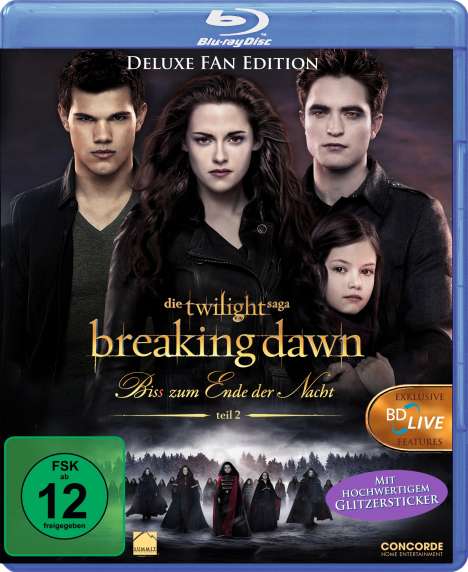 Twilight: Breaking Dawn - Bis(s) zum Ende der Nacht Teil 2 (Blu-ray), Blu-ray Disc