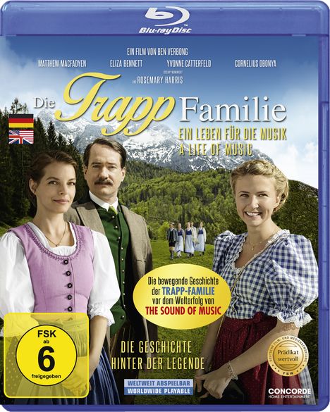 Die Trapp Familie - Ein Leben für die Musik (Blu-ray), Blu-ray Disc