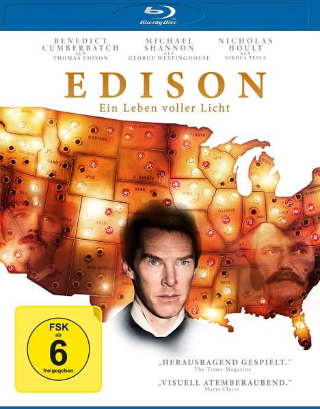 Edison - Ein Leben voller Licht (Blu-ray), Blu-ray Disc