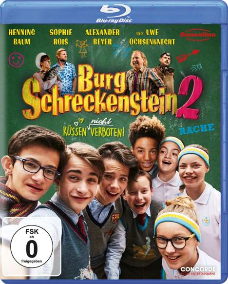 Burg Schreckenstein 2 - Küssen nicht verboten! (Blu-ray), Blu-ray Disc