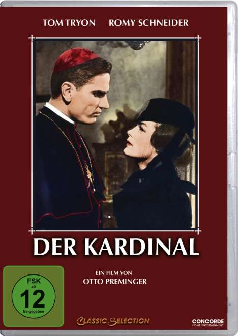 Der Kardinal, DVD