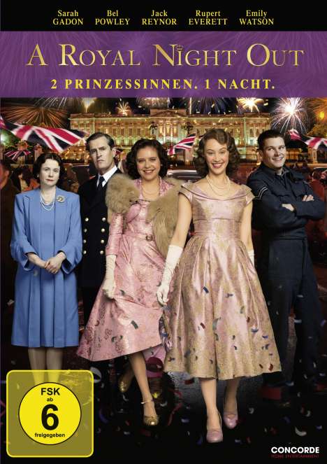 A Royal Night Out, DVD