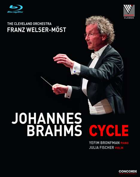 Johannes Brahms (1833-1897): Johannes Brahms-Cycle, 3 Blu-ray Discs