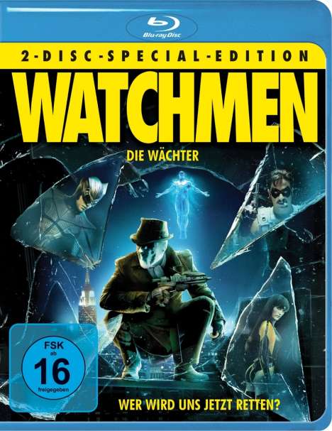 Watchmen - Die Wächter (Blu-ray), 2 Blu-ray Discs
