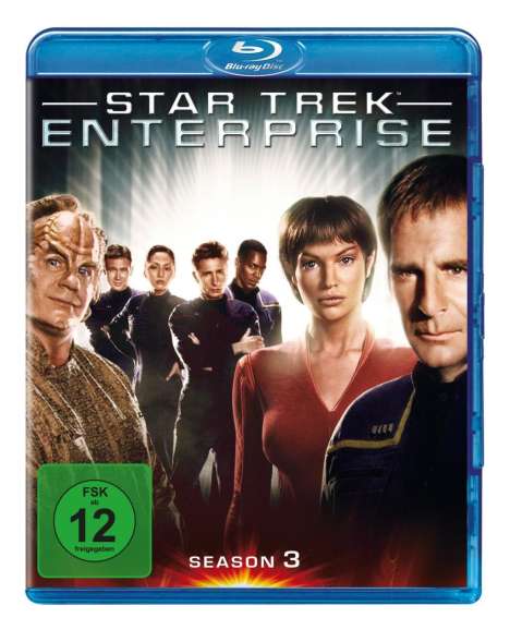 Star Trek Enterprise Staffel 3 (Blu-ray), 6 Blu-ray Discs