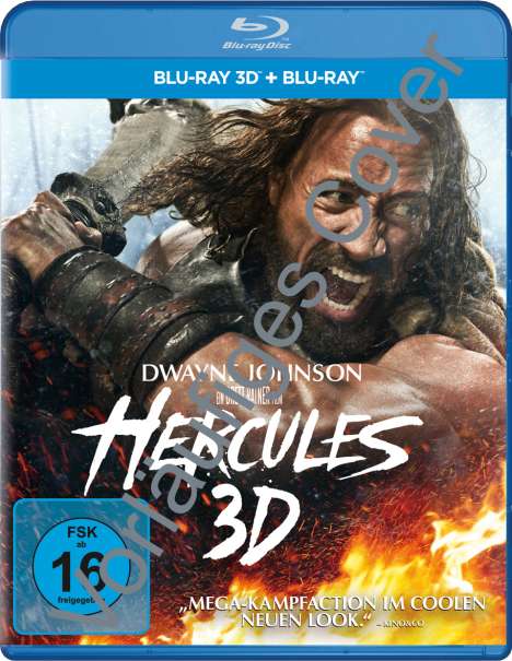 Hercules (2014) (3D &amp; 2D Blu-ray), 2 Blu-ray Discs