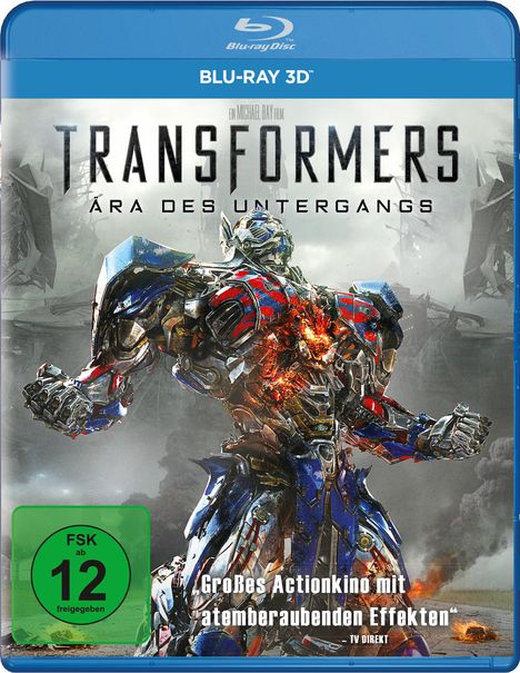Transformers 4: Ära des Untergangs (3D Blu-ray), Blu-ray Disc