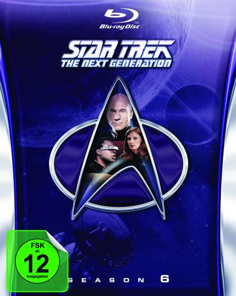 Star Trek: The Next Generation Staffel 6 (Blu-ray), 6 Blu-ray Discs