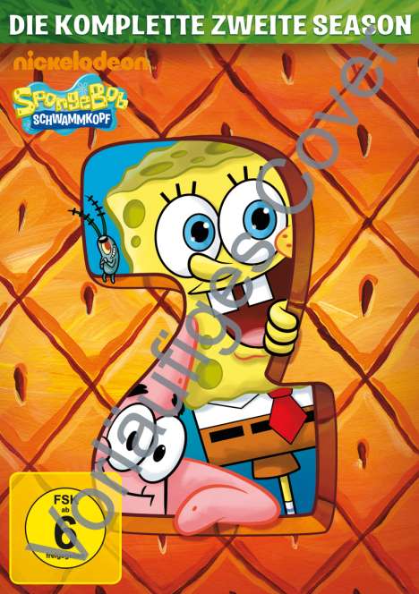 Spongebob Schwammkopf Season 2, 3 DVDs
