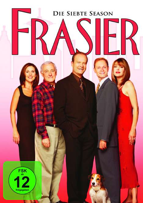 Frasier Season 7, 4 DVDs