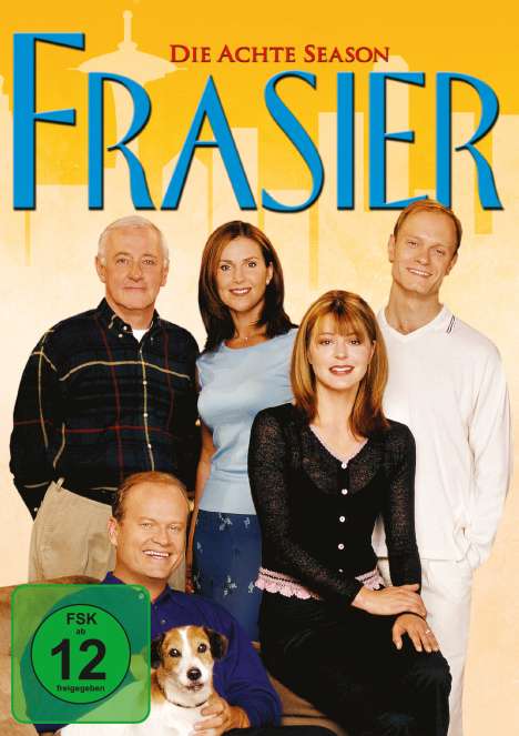 Frasier Season 8, 4 DVDs