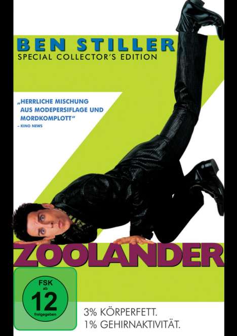 Zoolander, DVD