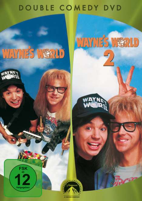 Wayne's World 1 &amp; 2, 2 DVDs