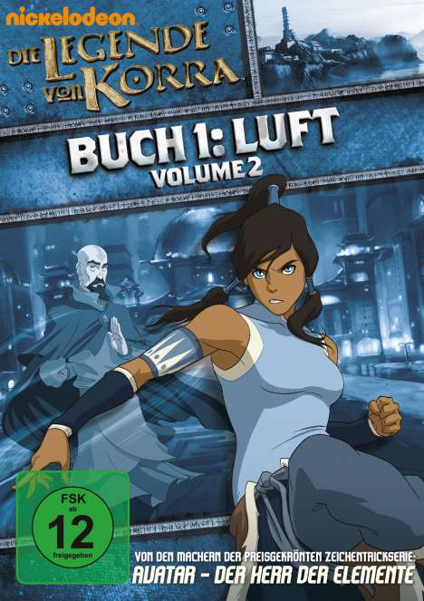 Die Legende von Korra Buch 1: Luft Vol. 2, DVD