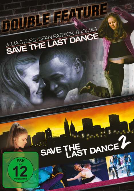 Save the last Dance 1 &amp; 2, 2 DVDs