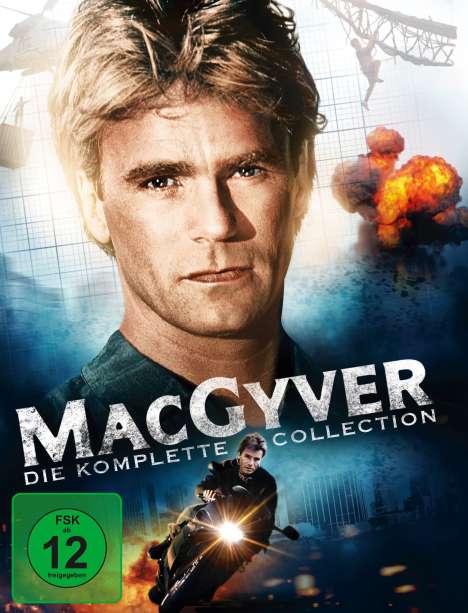 MacGyver (Komplette Serie), 38 DVDs