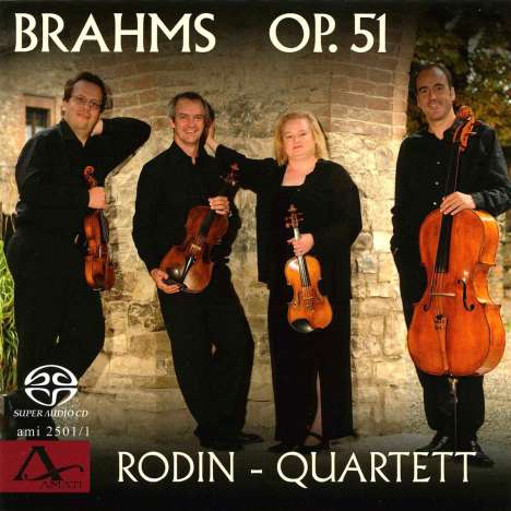 Johannes Brahms (1833-1897): Streichquartette Nr.1 &amp; 2, Super Audio CD