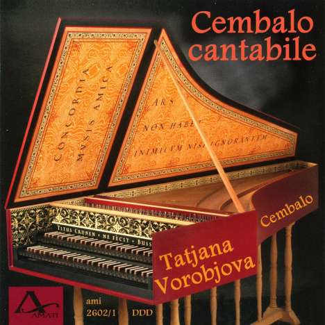 Tatjana Vorobjova - Cembalo cantabile, CD