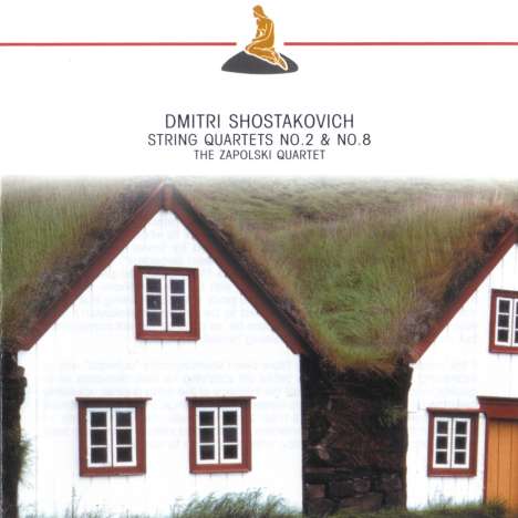 Dmitri Schostakowitsch (1906-1975): Streichquartette Nr.2 &amp; 8, CD