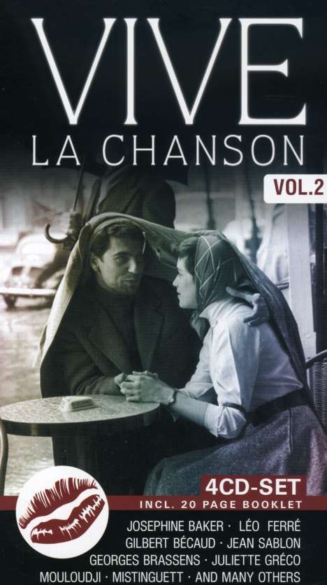 Vive La Chanson Vol. 2, 4 CDs