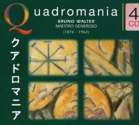 Bruno Walter - Maestro Generoso, 4 CDs