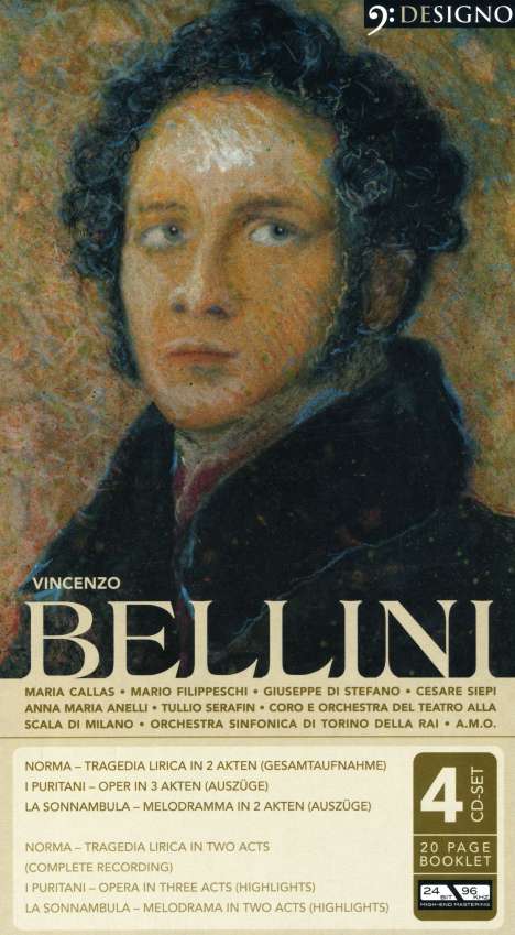 Vincenzo Bellini (1801-1835): Norma, 4 CDs