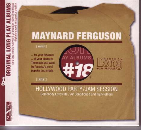 Maynard Ferguson (1928-2006): Hollywood Party/Jam Session, CD