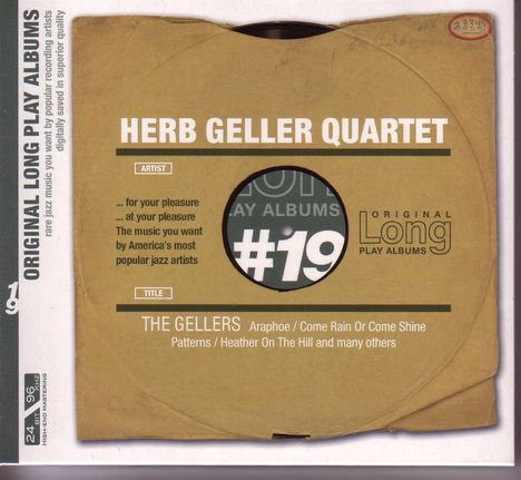 Herb Geller (1928-2013): The Gellers, CD