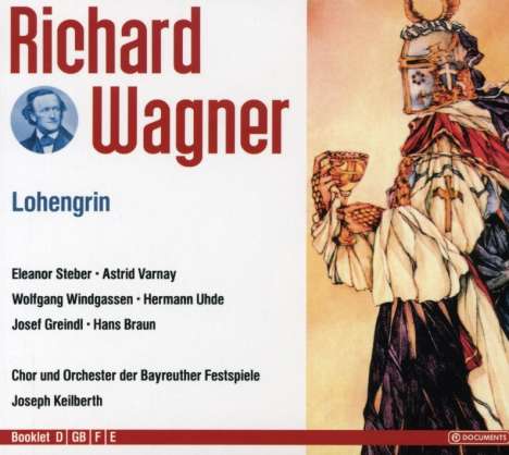 Richard Wagner (1813-1883): Lohengrin, 4 CDs