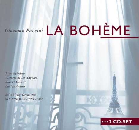 Giacomo Puccini (1858-1924): La Boheme, 3 CDs