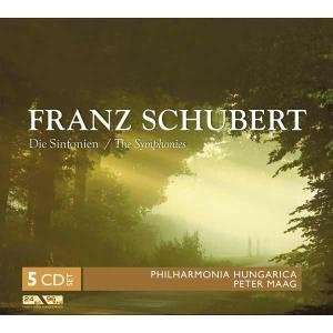 Franz Schubert (1797-1828): Symphonien Nr.1-9, 5 CDs