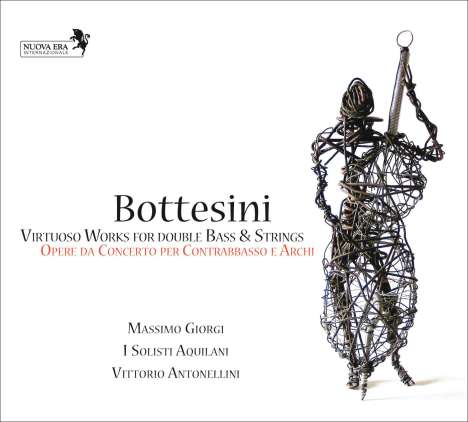 Giovanni Bottesini (1821-1889): Grand Duo concertant für Kontrabaß, Violine &amp; Orchester, CD