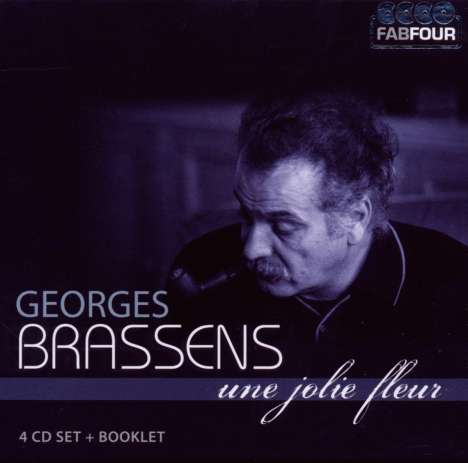 Georges Brassens: Une Jolie Fleur, 4 CDs