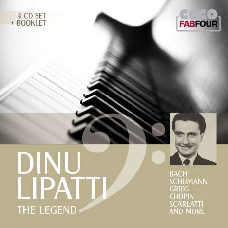 Dinu Lipatti - The Legend, 4 CDs