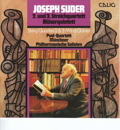 Joseph Suder (1892-1980): Streichquartette Nr.2 e-moll &amp; Nr.3 a-moll, CD