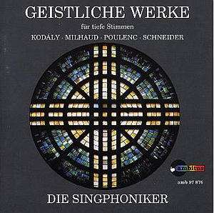 Die Singphoniker - Geistliche Werke, CD